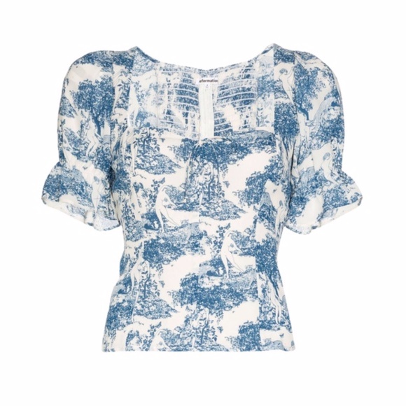 NEW Reformation Delevan Top Pastoral 2 - Picture 1 of 17